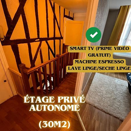 Etage Prive Autonome - Centre Historique Appartement Bourges Buitenkant foto